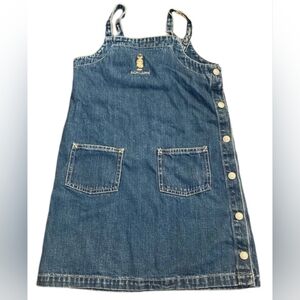 Ralph Lauren Kids Blue Denim Dress